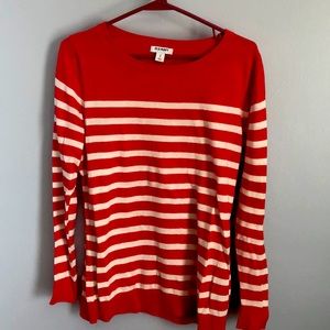 Candy cane striped sweater 🎄 🎁